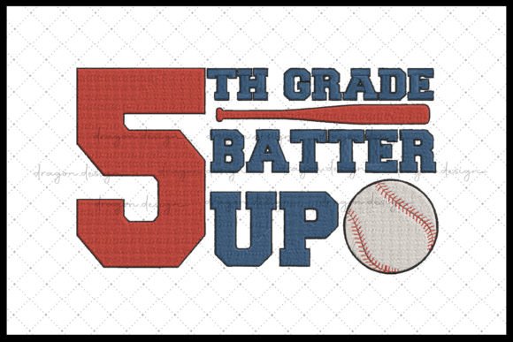 5th Grade Batter Up: A Fresh Take on Personalized Embroidery