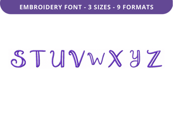 Boxed Sage Font Uppercase S to Z Review for Boutique Sweatshirt Design
