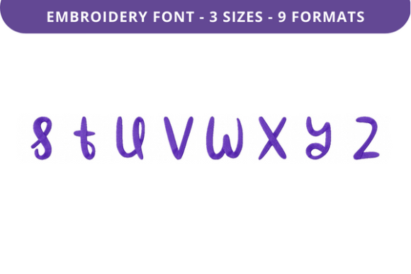 Cautiously Cuddly Font S to Z: A Designer’s Review for Seasonal Embroidery