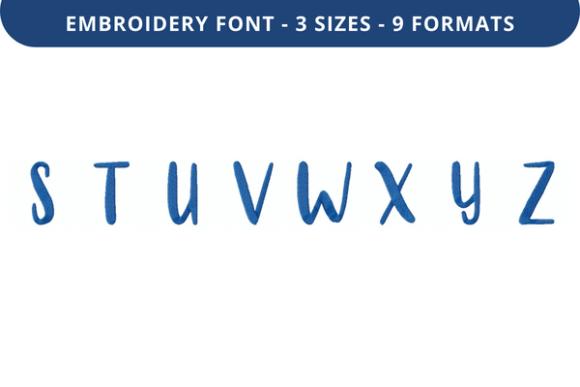 Choco Ganache Font Uppercase S to Z Review