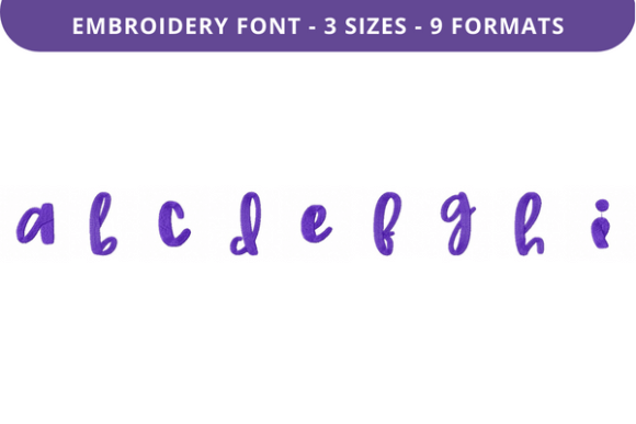 Country Garden Font a to I: A Designer’s Review for Seasonal & Holiday Embroidery