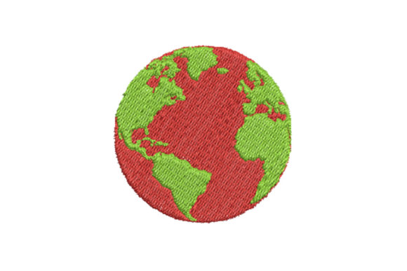 Earth: A Seasonal Embroidery Design with Global Charm