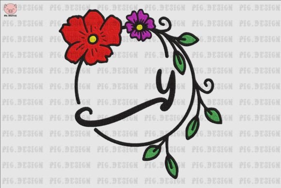 Flower Font Y: A Designer’s Real-World Review for Embroidery Projects