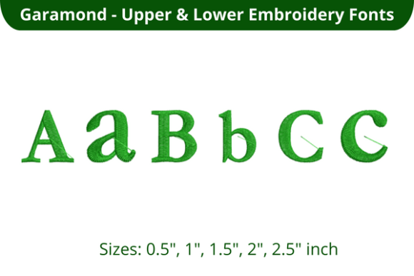 Garamond Font ABC: A Seller’s Review for Etsy & Small Shop Embroidery