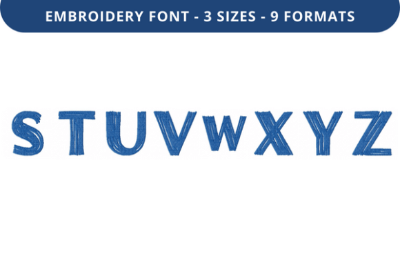 Hay Girl Hay Font Uppercase S to Z Review