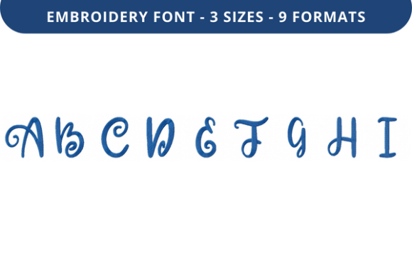 Sugar Buns Font a to I: A Seasonal Embroidery Designer’s Review