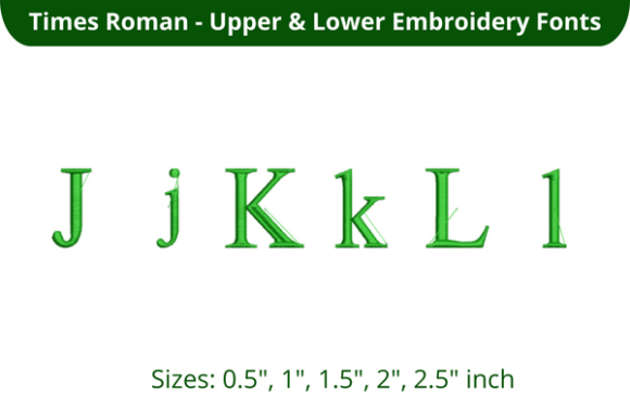 Times Roman Font JKL: A Designer’s Review for Small Business Embroidery